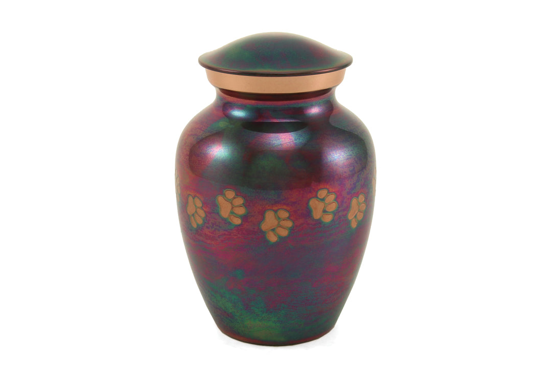 Classic Paw Print Urn