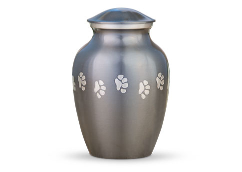 Classic Paw Print Urn