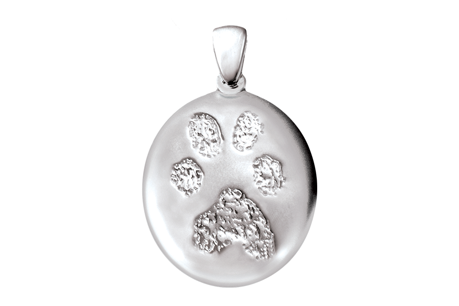 Custom Print Charm Nose/Paw - Sterling Silver