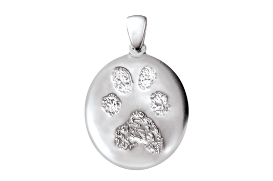 Custom Print Charm Nose/Paw - Sterling Silver