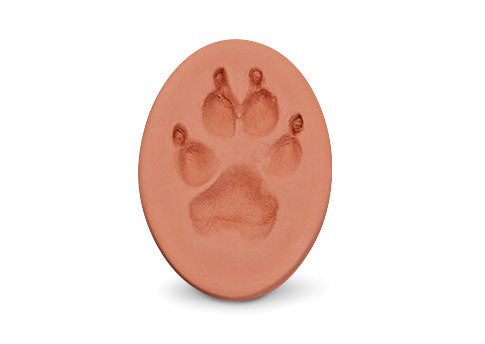 Memorial Clay Paw Print