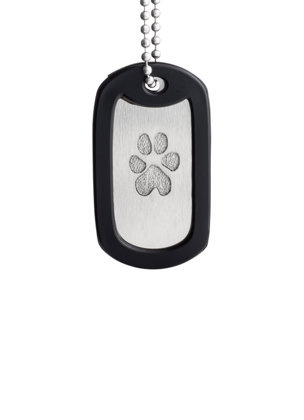Custom Tag Charm - Nose/Paw (Single Print)
